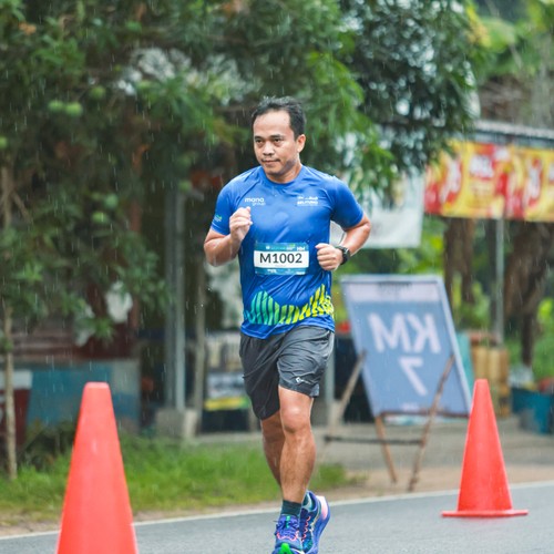 Race photo from Belitung Multisport Festival