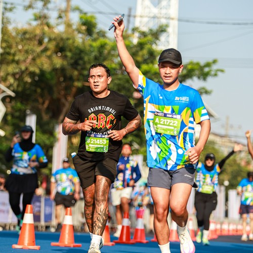 Race photo from SURABAYA ISOPLUS MARATHON 2026