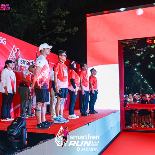 Race photo from SMARTFREN RUN 2026