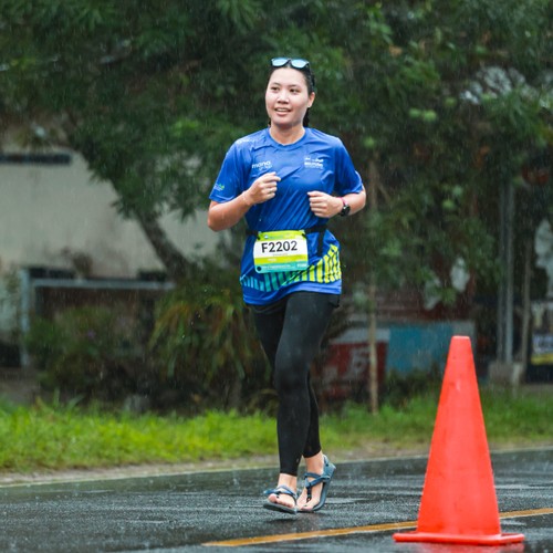 Race photo from Belitung Multisport Festival