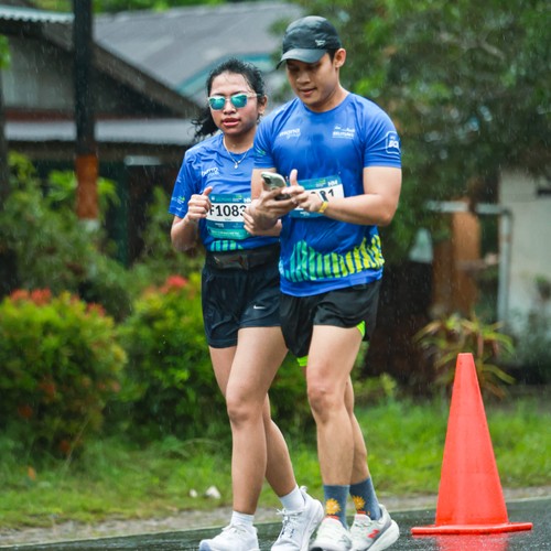 Race photo from Belitung Multisport Festival