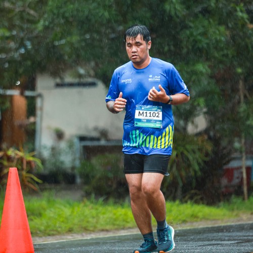 Race photo from Belitung Multisport Festival