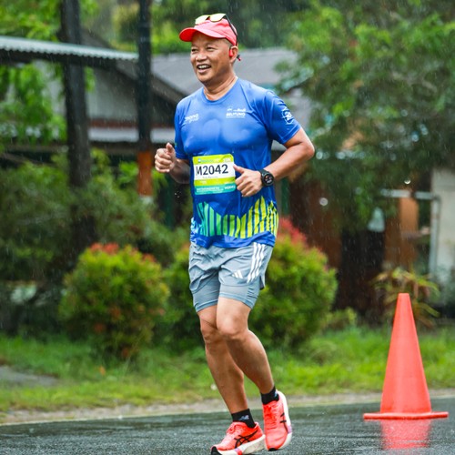 Race photo from Belitung Multisport Festival