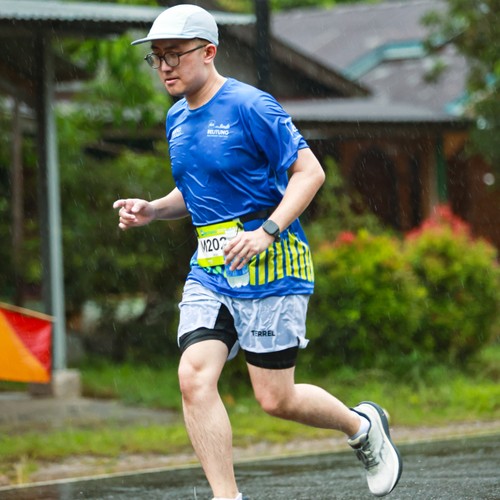 Race photo from Belitung Multisport Festival