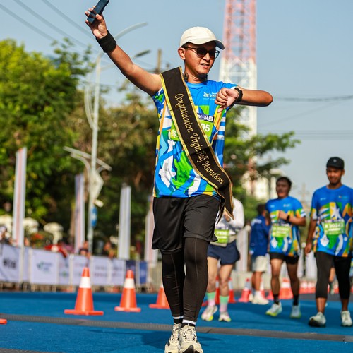 Race photo from SURABAYA ISOPLUS MARATHON 2026