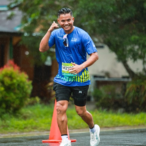 Race photo from Belitung Multisport Festival