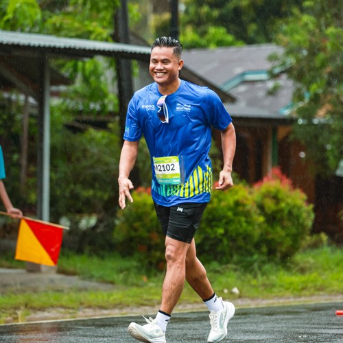 Race photo from Belitung Multisport Festival