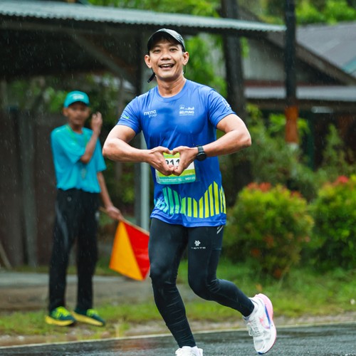 Race photo from Belitung Multisport Festival