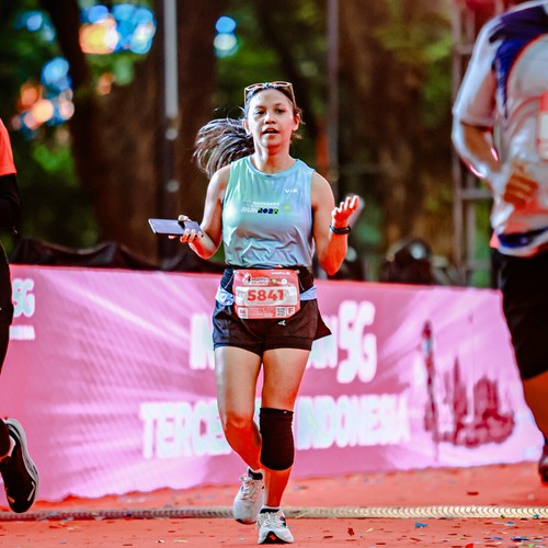 Race photo from SMARTFREN RUN 2026