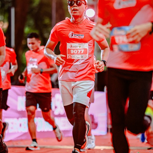 Race photo from SMARTFREN RUN 2026