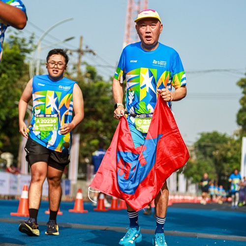 Race photo from SURABAYA ISOPLUS MARATHON 2026