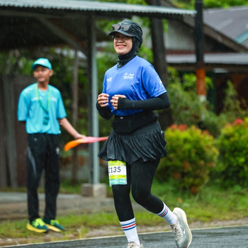Race photo from Belitung Multisport Festival