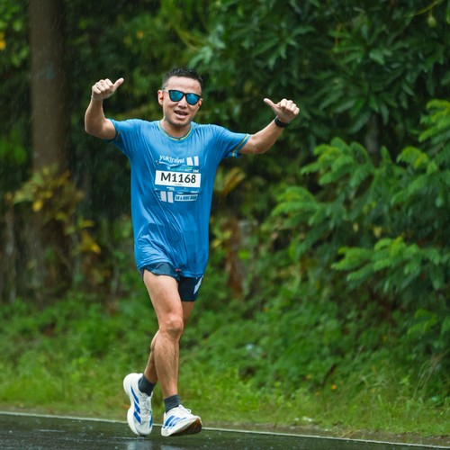 Race photo from Belitung Multisport Festival