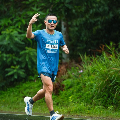 Race photo from Belitung Multisport Festival