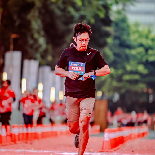 Race photo from SMARTFREN RUN 2026