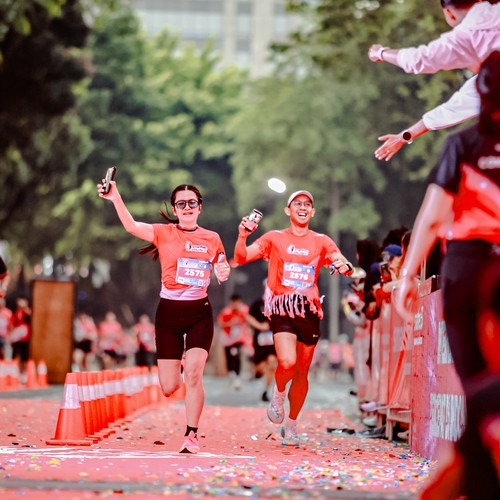 Race photo from SMARTFREN RUN 2026