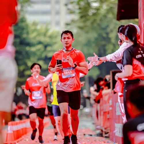 Race photo from SMARTFREN RUN 2026