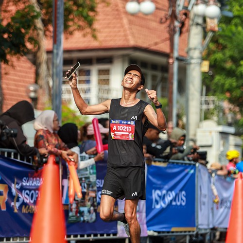 Race photo from SURABAYA ISOPLUS MARATHON 2026