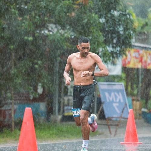 Race photo from Belitung Multisport Festival