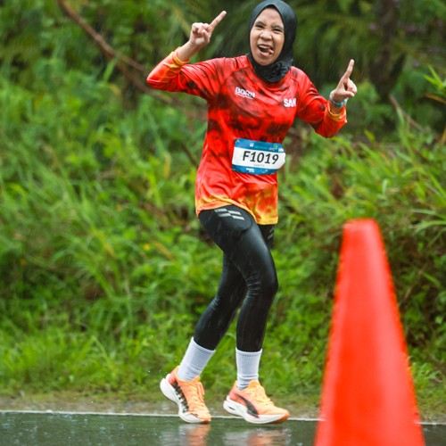 Race photo from Belitung Multisport Festival