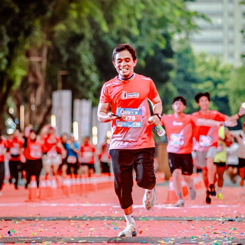 Race photo from SMARTFREN RUN 2026
