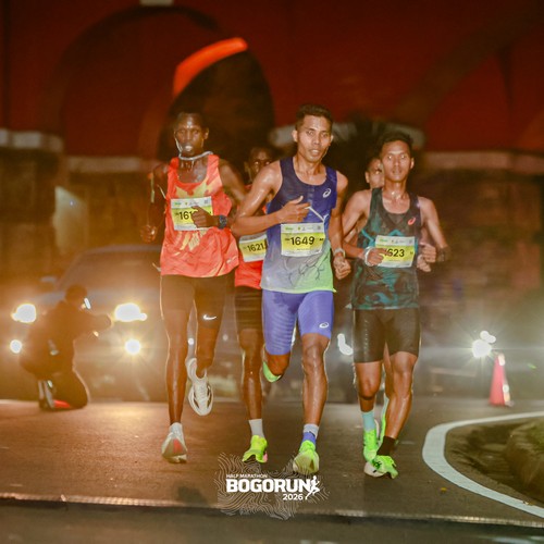 Race photo from BOGORUN 2026