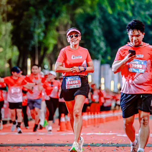 Race photo from SMARTFREN RUN 2026