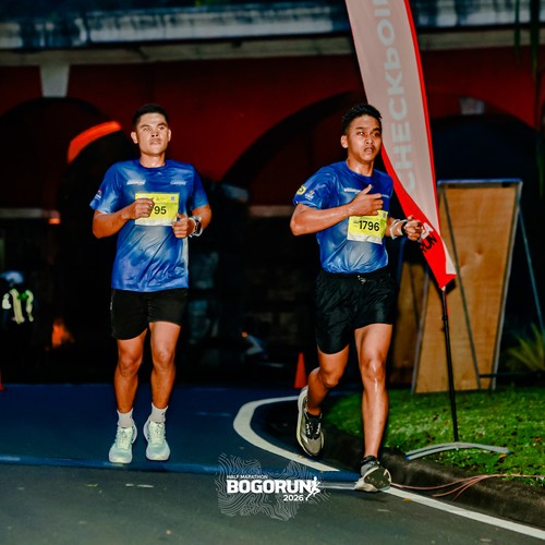 Race photo from BOGORUN 2026