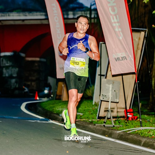 Race photo from BOGORUN 2026