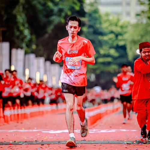 Race photo from SMARTFREN RUN 2026