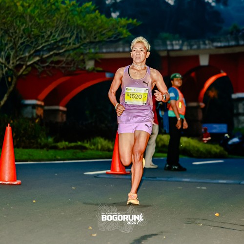 Race photo from BOGORUN 2026