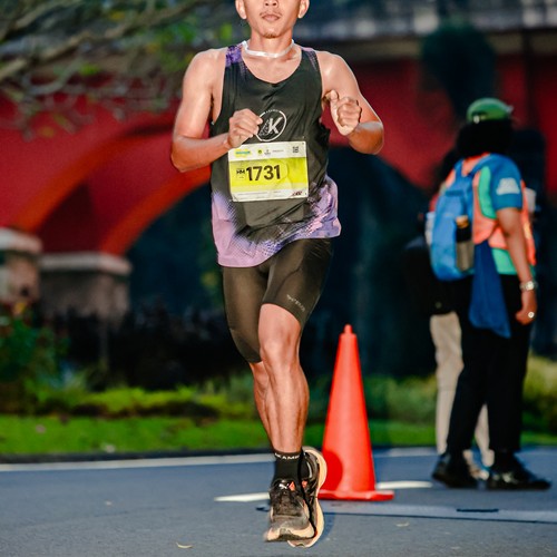 Race photo from BOGORUN 2026