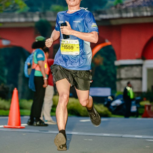 Race photo from BOGORUN 2026