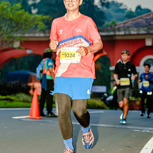 Race photo from BOGORUN 2026