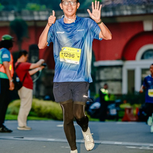 Race photo from BOGORUN 2026