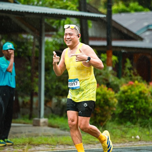 Race photo from Belitung Multisport Festival