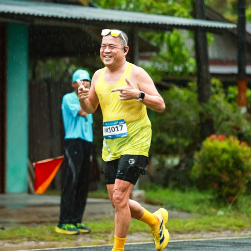 Race photo from Belitung Multisport Festival