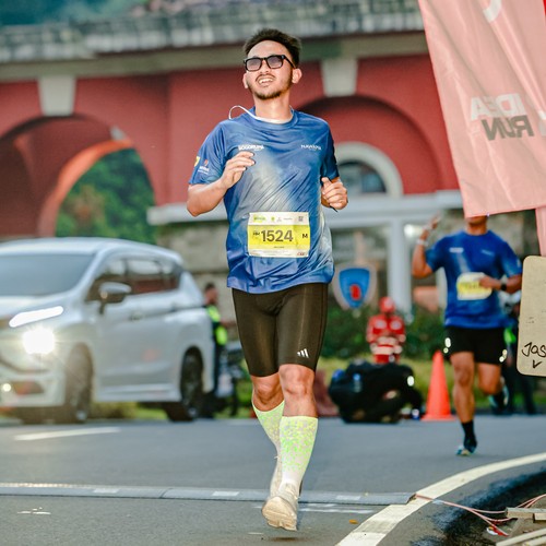 Race photo from BOGORUN 2026