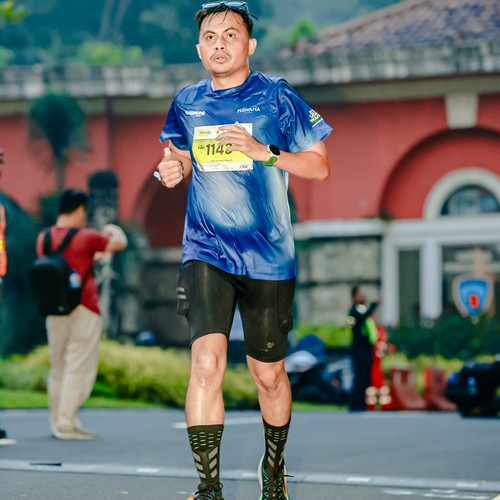 Race photo from BOGORUN 2026