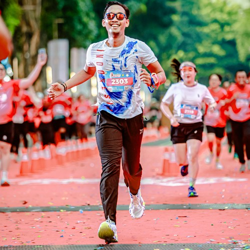 Race photo from SMARTFREN RUN 2026