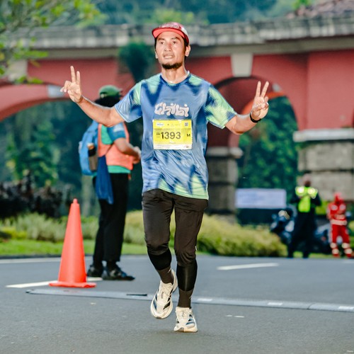 Race photo from BOGORUN 2026