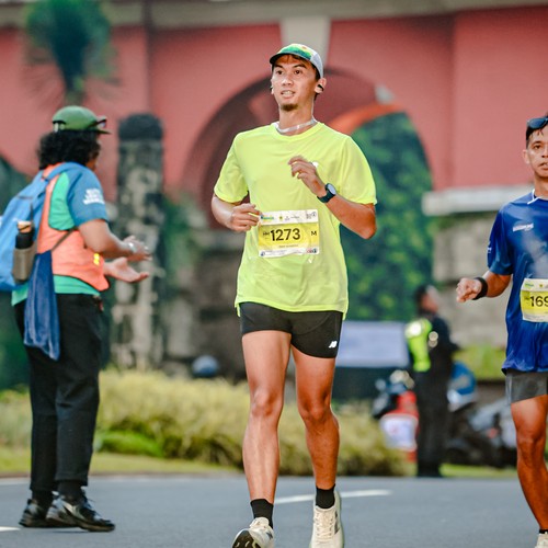 Race photo from BOGORUN 2026