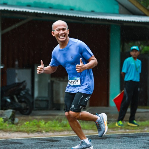 Race photo from Belitung Multisport Festival