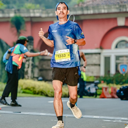 Race photo from BOGORUN 2026