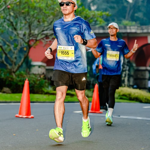 Race photo from BOGORUN 2026