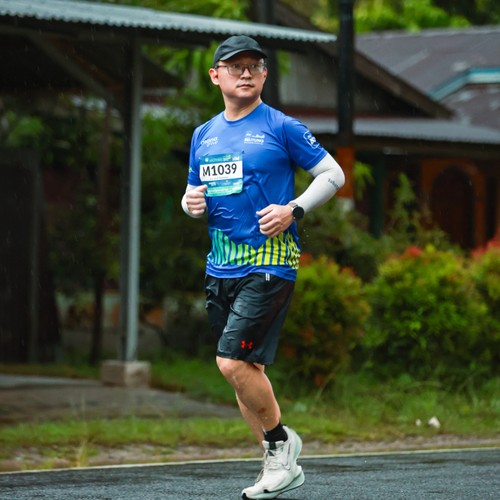 Race photo from Belitung Multisport Festival