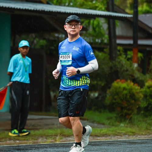 Race photo from Belitung Multisport Festival