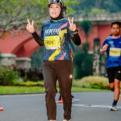 Race photo from BOGORUN 2026