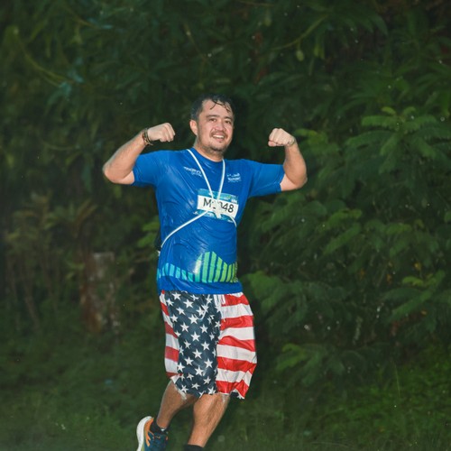 Race photo from Belitung Multisport Festival