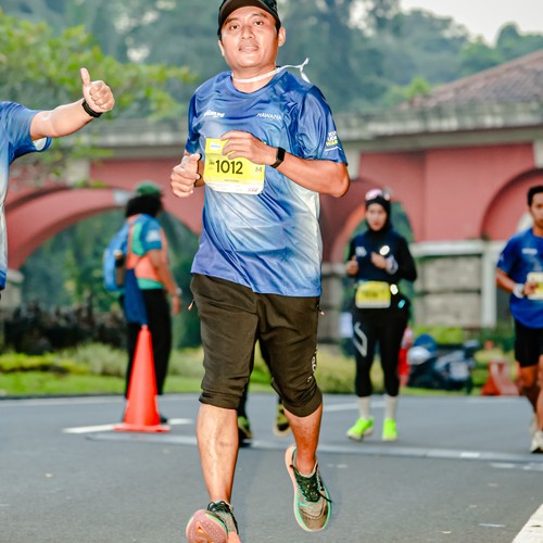 Race photo from BOGORUN 2026